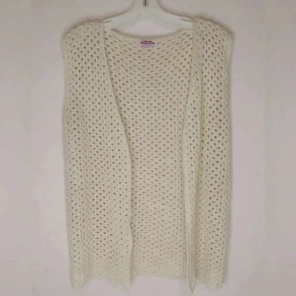 Vintage Miss Scotch English Open Sweater Vest, Size M - Picture 1 of 3